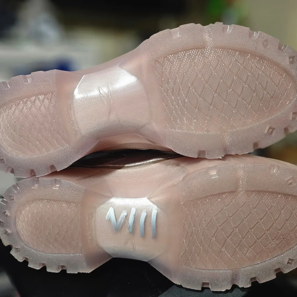 Reebok Cardi B Club C Double Women 6.5 Rose Gold H05183 Like New